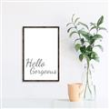 Picture of Hello Gorgeous _GroupedProduct_Rectangle_Portrait_Canvas_Framed_