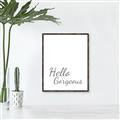 Picture of Hello Gorgeous _GroupedProduct_Rectangle_Portrait_Canvas_Framed_