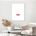 Picture of Red Lip _GroupedProduct_Rectangle_Portrait_Canvas_Framed_