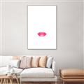 Picture of Red Lip _GroupedProduct_Rectangle_Portrait_Canvas_Framed_