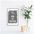 Picture of And So Together I  _GroupedProduct_Rectangle_Portrait_Canvas_Framed_