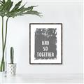 Picture of And So Together I  _GroupedProduct_Rectangle_Portrait_Canvas_Framed_