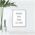 Picture of Where You Stay - I'll Stay II  _GroupedProduct_Rectangle_Portrait_Canvas_Framed_