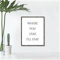 Picture of Where You Stay - I'll Stay II  _GroupedProduct_Rectangle_Portrait_Canvas_Framed_