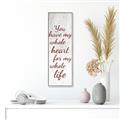 Picture of Whole Life _GroupedProduct_Panel_Portrait_Canvas_Framed_