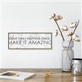 Picture of Make It Amazing I _GroupedProduct_Panel_Landscape_Canvas_Framed_