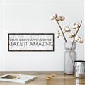 Picture of Make It Amazing I _GroupedProduct_Panel_Landscape_Canvas_Framed_