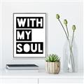 Picture of With My Soul _GroupedProduct_Rectangle_Portrait_Canvas_Framed_