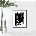 Picture of It is Well black background _GroupedProduct_Rectangle_Portrait_Canvas_Framed_
