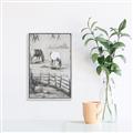 Picture of Farm House _GroupedProduct_Rectangle_Portrait_Canvas_Framed_