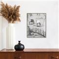Picture of Farm House _GroupedProduct_Rectangle_Portrait_Canvas_Framed_