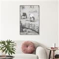 Picture of Farm House _GroupedProduct_Rectangle_Portrait_Canvas_Framed_