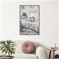 Picture of Farm House _GroupedProduct_Rectangle_Portrait_Canvas_Framed_