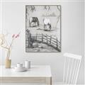 Picture of Farm House _GroupedProduct_Rectangle_Portrait_Canvas_Framed_