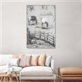 Picture of Farm House _GroupedProduct_Rectangle_Portrait_Canvas_Framed_