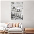 Picture of Farm House _GroupedProduct_Rectangle_Portrait_Canvas_Framed_