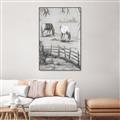 Picture of Farm House _GroupedProduct_Rectangle_Portrait_Canvas_Framed_