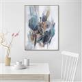 Picture of Teal Storm _GroupedProduct_Rectangle_Portrait_Canvas_Framed_