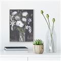 Picture of White Flower Medley _GroupedProduct_Rectangle_Portrait_Canvas_Framed_