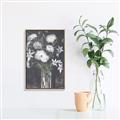 Picture of White Flower Medley _GroupedProduct_Rectangle_Portrait_Canvas_Framed_