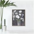 Picture of White Flower Medley _GroupedProduct_Rectangle_Portrait_Canvas_Framed_