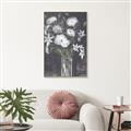 Picture of White Flower Medley _GroupedProduct_Rectangle_Portrait_Canvas_Framed_
