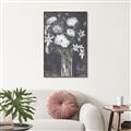 Picture of White Flower Medley _GroupedProduct_Rectangle_Portrait_Canvas_Framed_
