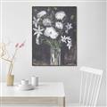 Picture of White Flower Medley _GroupedProduct_Rectangle_Portrait_Canvas_Framed_