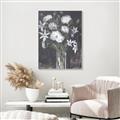 Picture of White Flower Medley _GroupedProduct_Rectangle_Portrait_Canvas_Framed_