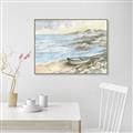 Picture of Stoney Beaches _GroupedProduct_Rectangle_Landscape_Canvas_Framed_