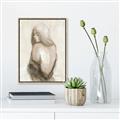 Picture of Pencil Sketch II _GroupedProduct_Rectangle_Portrait_Canvas_Framed_