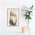 Picture of Pencil Sketch II _GroupedProduct_Rectangle_Portrait_Canvas_Framed_