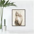 Picture of Pencil Sketch II _GroupedProduct_Rectangle_Portrait_Canvas_Framed_