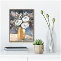 Picture of White Flower In Vase I _GroupedProduct_Rectangle_Portrait_Canvas_Framed_