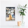 Picture of White Flower In Vase I _GroupedProduct_Rectangle_Portrait_Canvas_Framed_