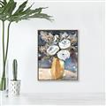 Picture of White Flower In Vase I _GroupedProduct_Rectangle_Portrait_Canvas_Framed_