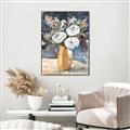 Picture of White Flower In Vase I _GroupedProduct_Rectangle_Portrait_Canvas_Framed_