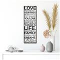 Picture of Love With All _GroupedProduct_Panel_Portrait_Canvas_Framed_