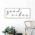 Picture of Good vibes _GroupedProduct_Panel_Landscape_Canvas_Framed_