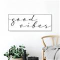 Picture of Good vibes _GroupedProduct_Panel_Landscape_Canvas_Framed_