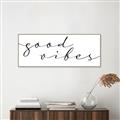 Picture of Good vibes _GroupedProduct_Panel_Landscape_Canvas_Framed_