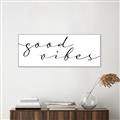 Picture of Good vibes _GroupedProduct_Panel_Landscape_Canvas_Framed_