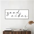 Picture of Good vibes _GroupedProduct_Panel_Landscape_Canvas_Framed_