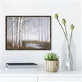 Picture of Foggy Trees _GroupedProduct_Rectangle_Landscape_Canvas_Framed_