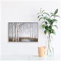 Picture of Foggy Trees _GroupedProduct_Rectangle_Landscape_Canvas_Framed_