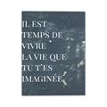 Picture of Il Est Temps De Vivre La Vie IV _GroupedProduct_Rectangle_Portrait_Canvas_