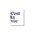Picture of Cest La Vie II _GroupedProduct_Rectangle_Portrait_Canvas_