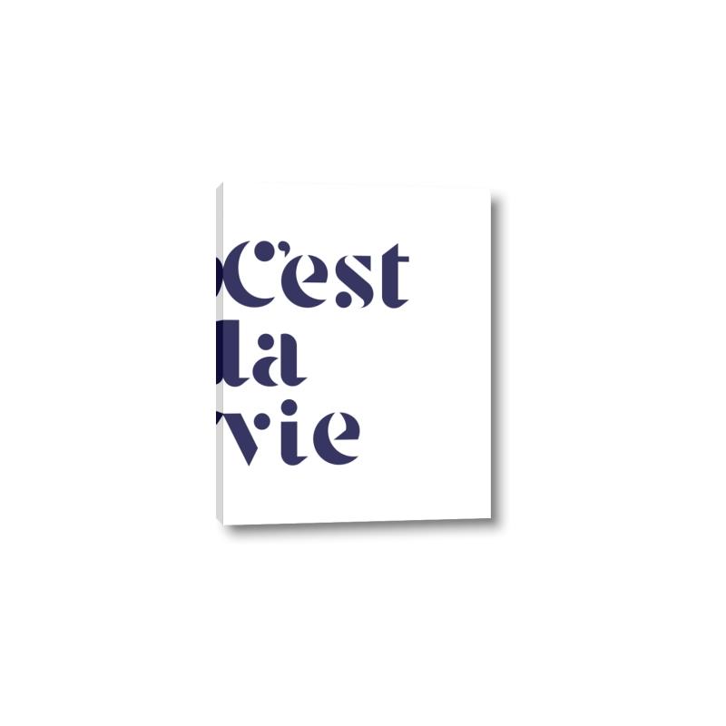 Picture of Cest La Vie II _GroupedProduct_Rectangle_Portrait_Canvas_