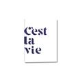 Picture of Cest La Vie II _GroupedProduct_Rectangle_Portrait_Canvas_
