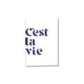 Picture of Cest La Vie II _GroupedProduct_Rectangle_Portrait_Canvas_